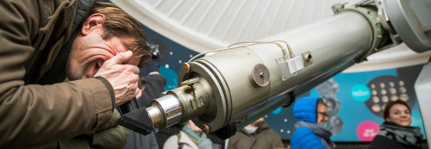 Star viewing at Sonnenborgh